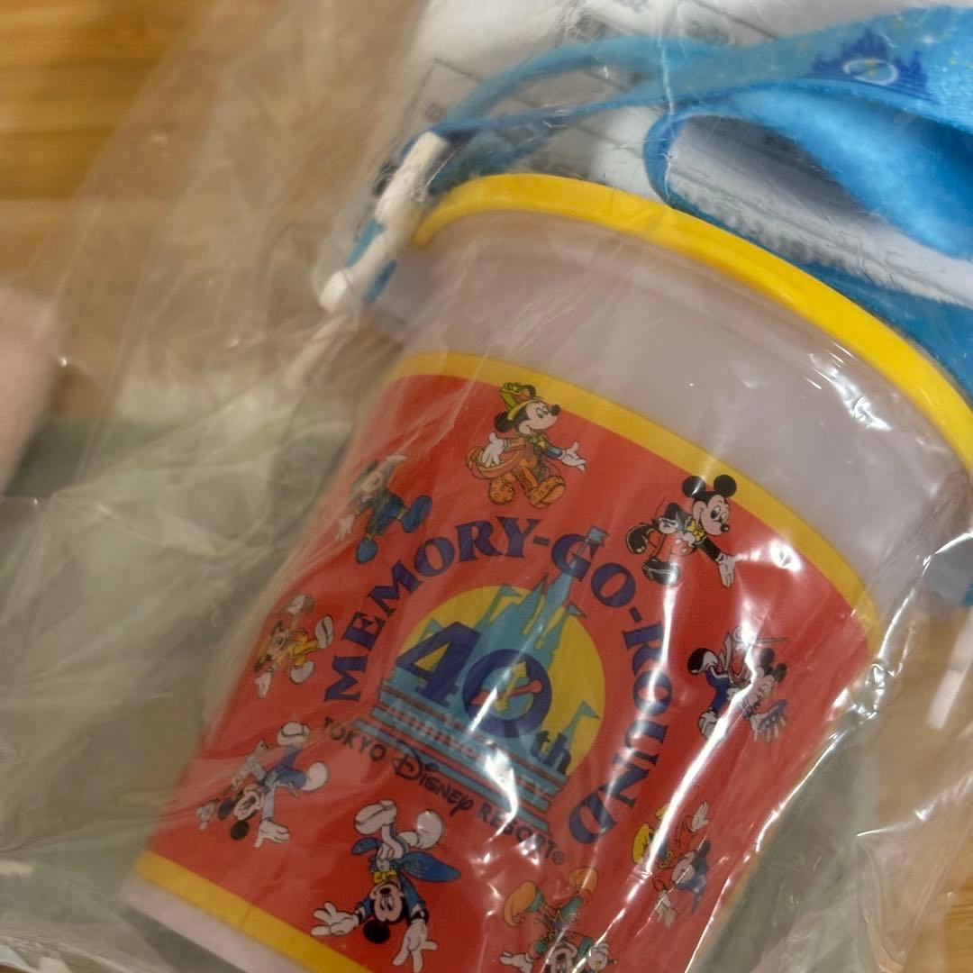 未使用　ディズニー　スナックケース　40周年　ダッフィー　スーベニア