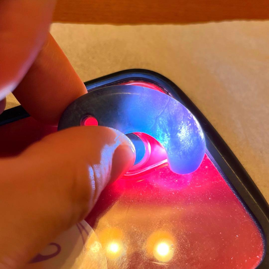 希少　古墳期　勾玉　複色翡翠