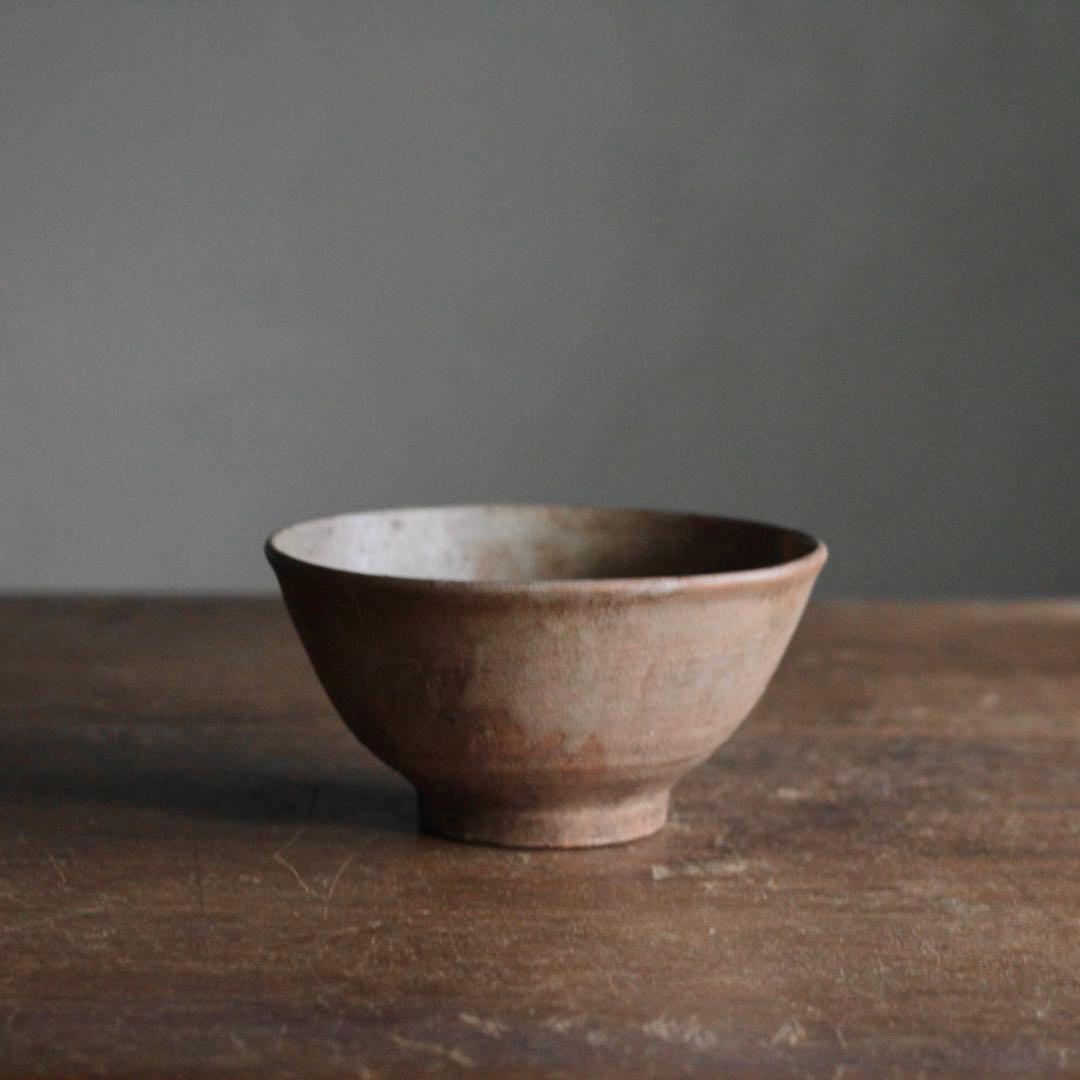 李朝 堅手 茶碗 朝鮮美術 古美術 古道具 アンティーク 茶道具 李朝茶碗
