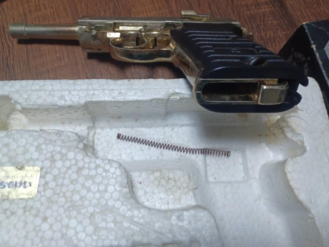 マルシン モデルガン ワルサー P38 SM刻印【ジャンク】