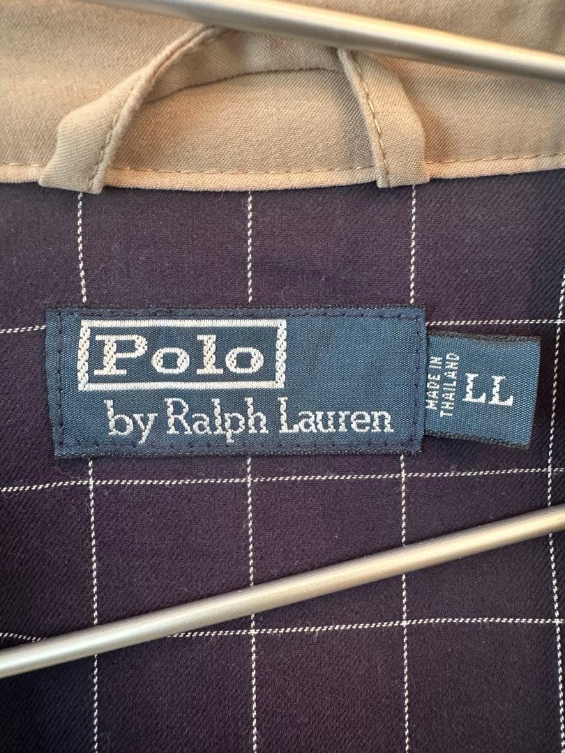【LL】POLO RALPH LAUREN スイングトップ　ベージュ