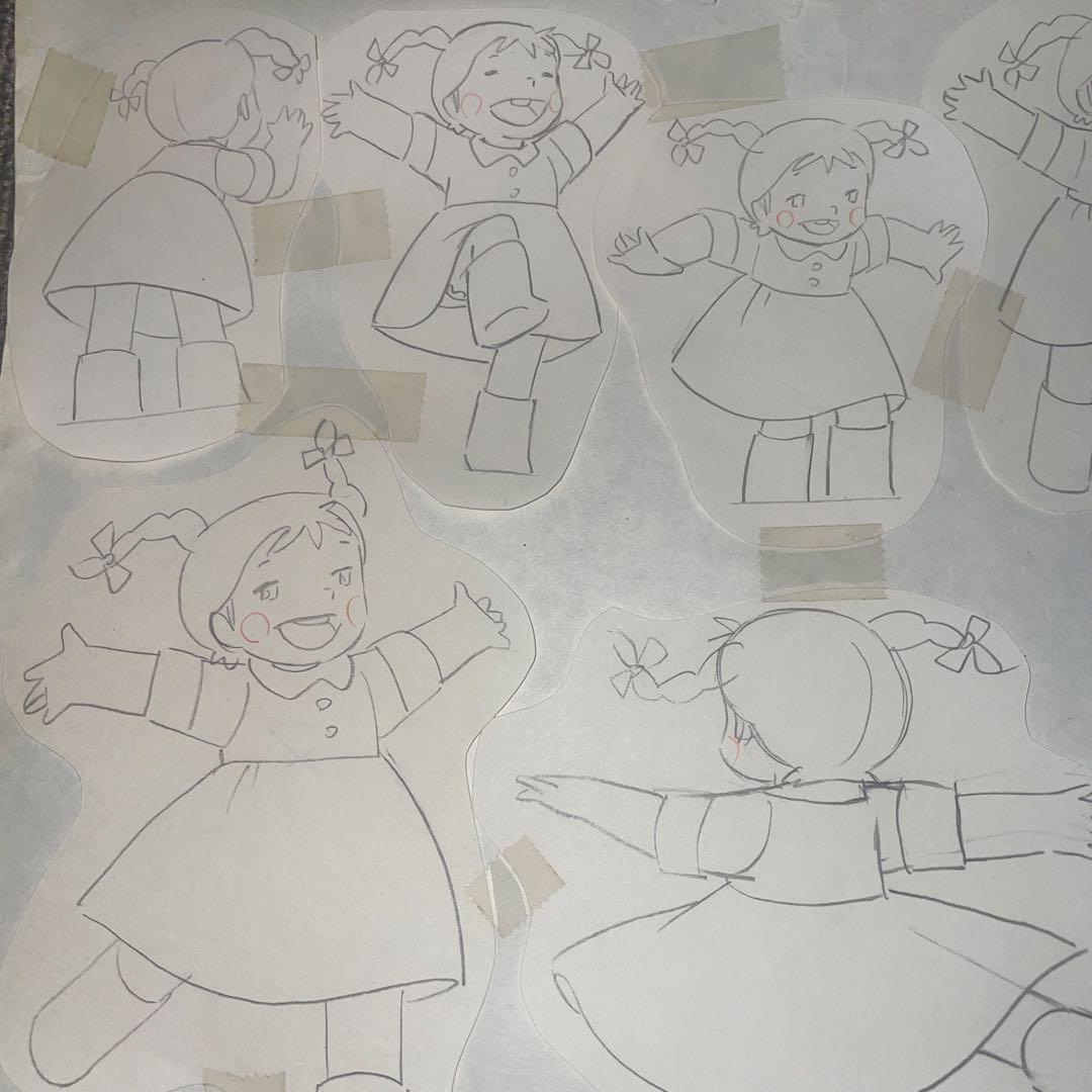 草原の少女ローラ　設定　直筆