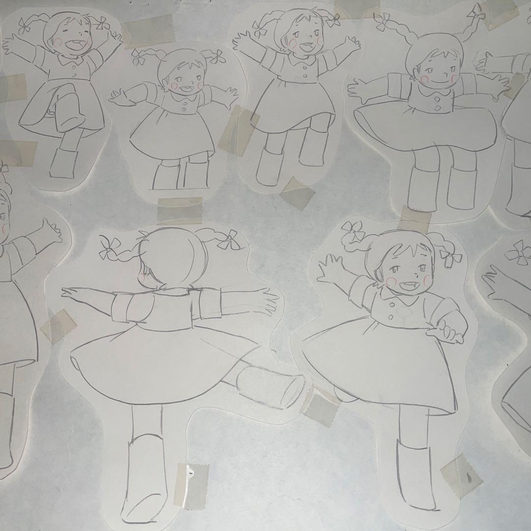 草原の少女ローラ　設定　直筆