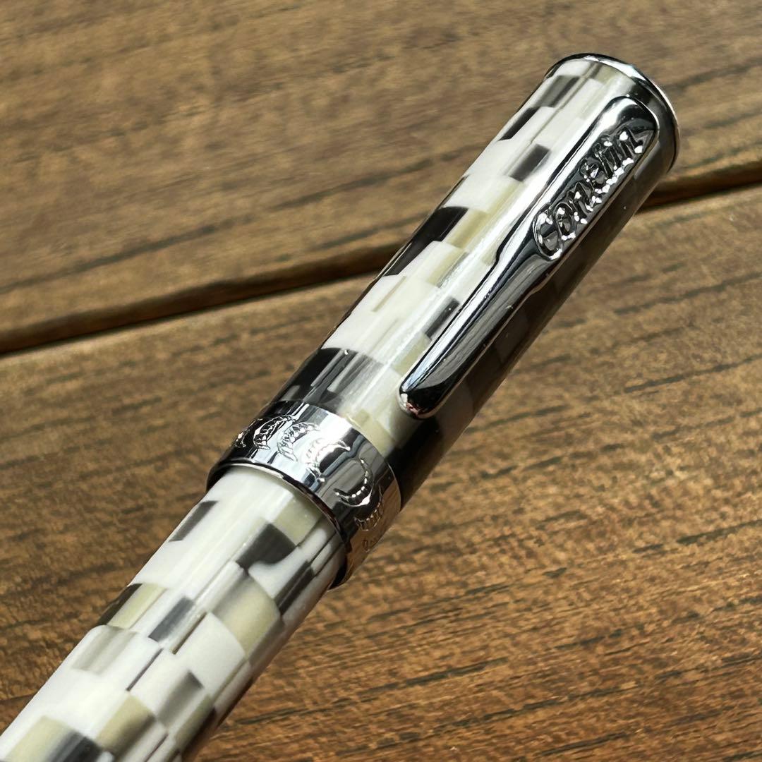 クリス様【コンバーター付き】コンクリン モザイク万年筆