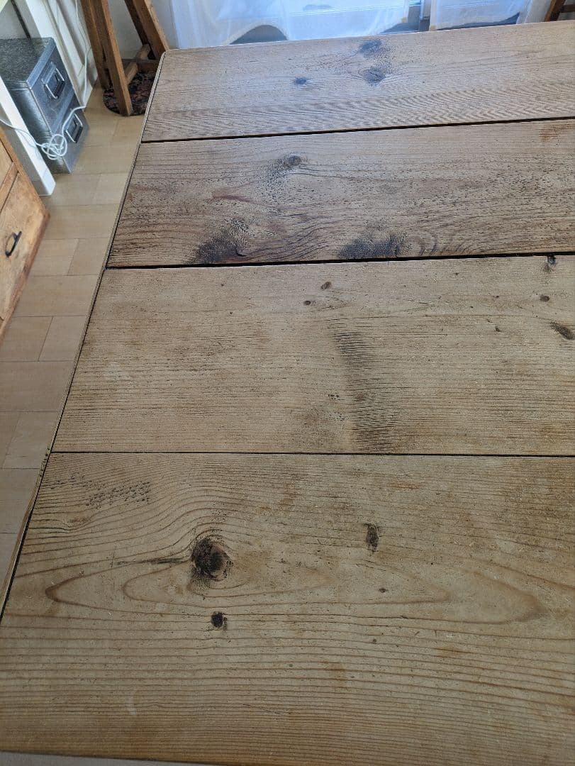 週末値下げ　ダイニングテーブル　古家具　 アンティーク家具　ビンテージ家具