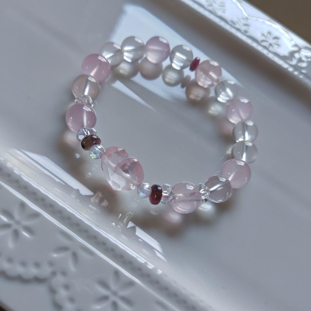 専用です♡新作♡宝石質ローズクオーツ♡ 、モザンビーク産ローズクオーツ