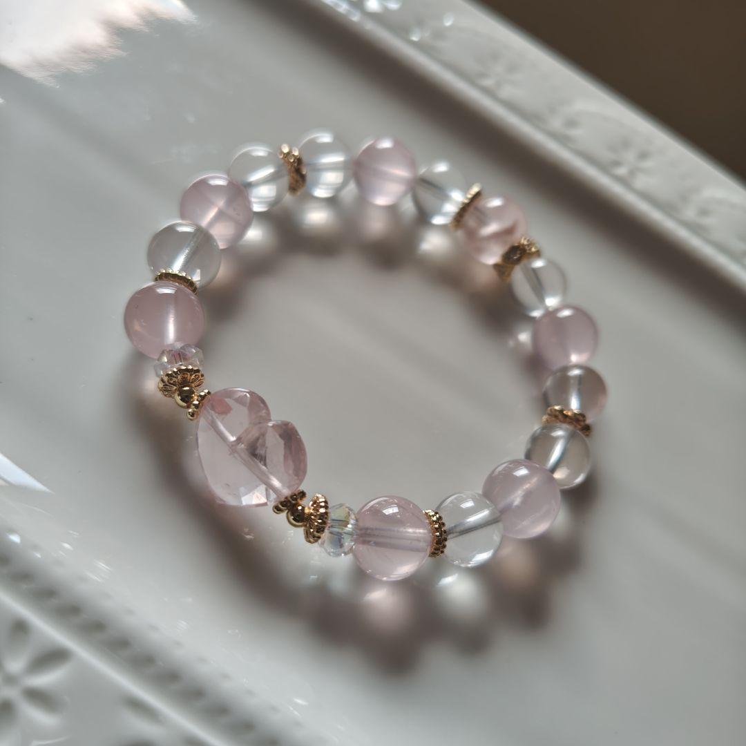 専用です♡新作♡宝石質ローズクオーツ♡ 、モザンビーク産ローズクオーツ