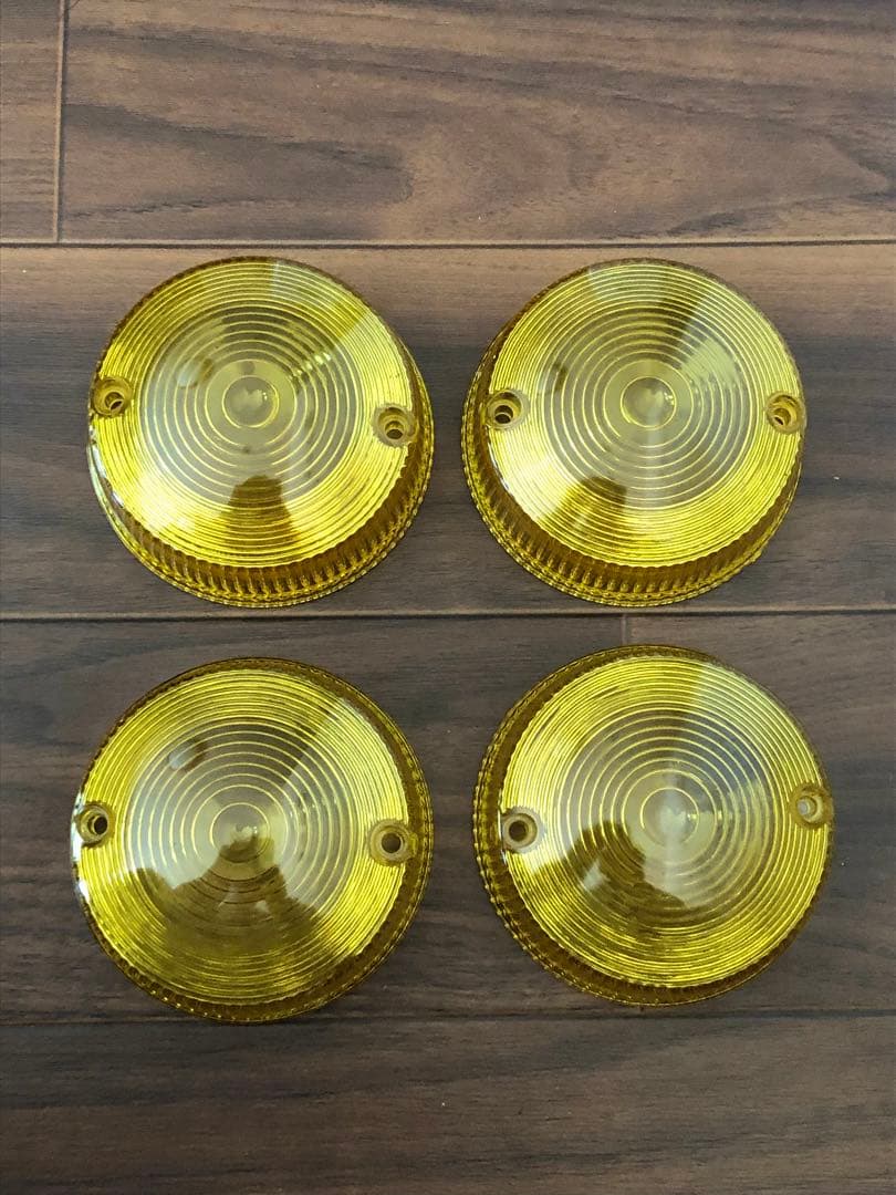 Z1 Z2 イエローテールレンズ　ウインカーレンズ　Z2仕様　ゼファー　クリア