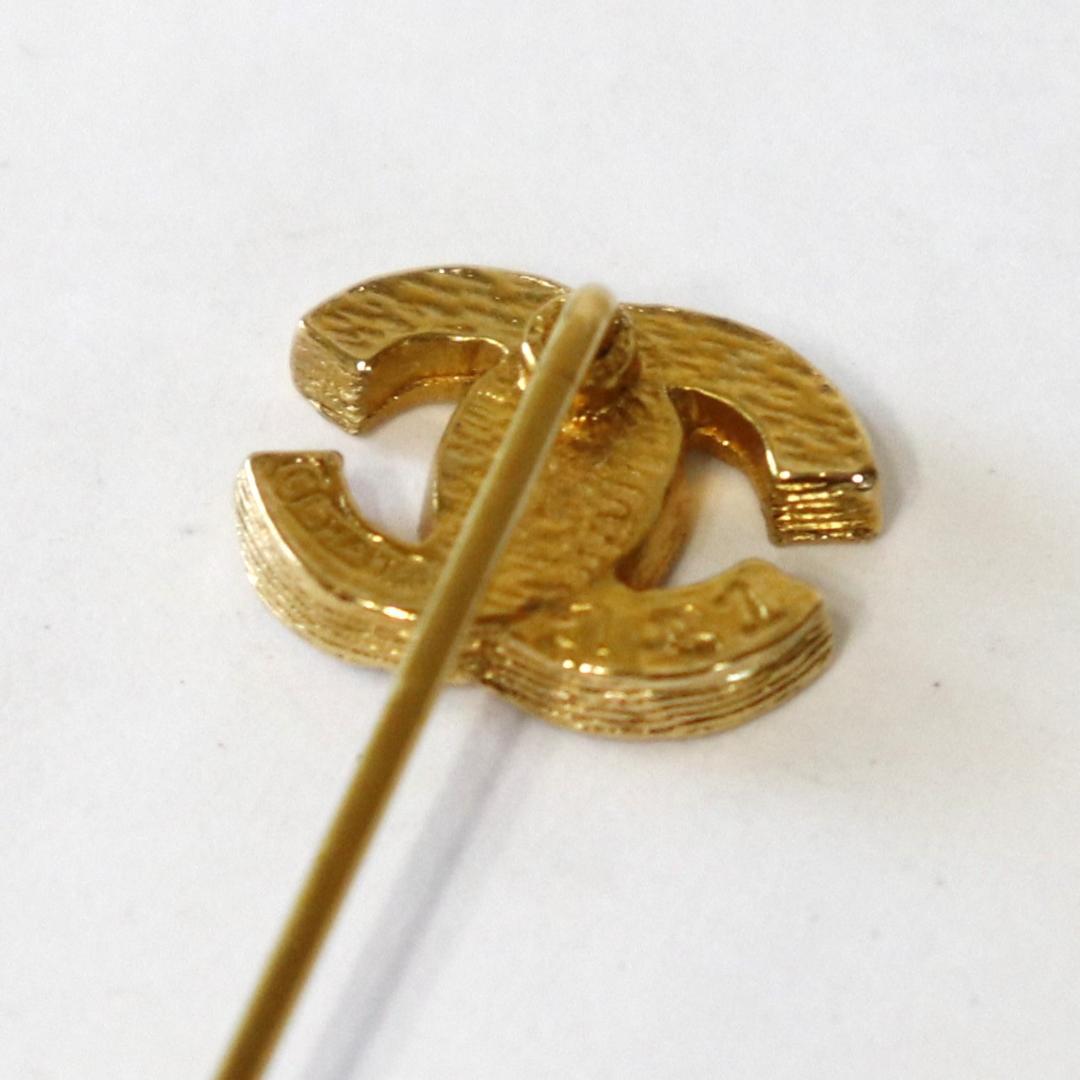 CHANEL シャネル ピンブローチ ゴールド ココマーク ヴィンテージ
