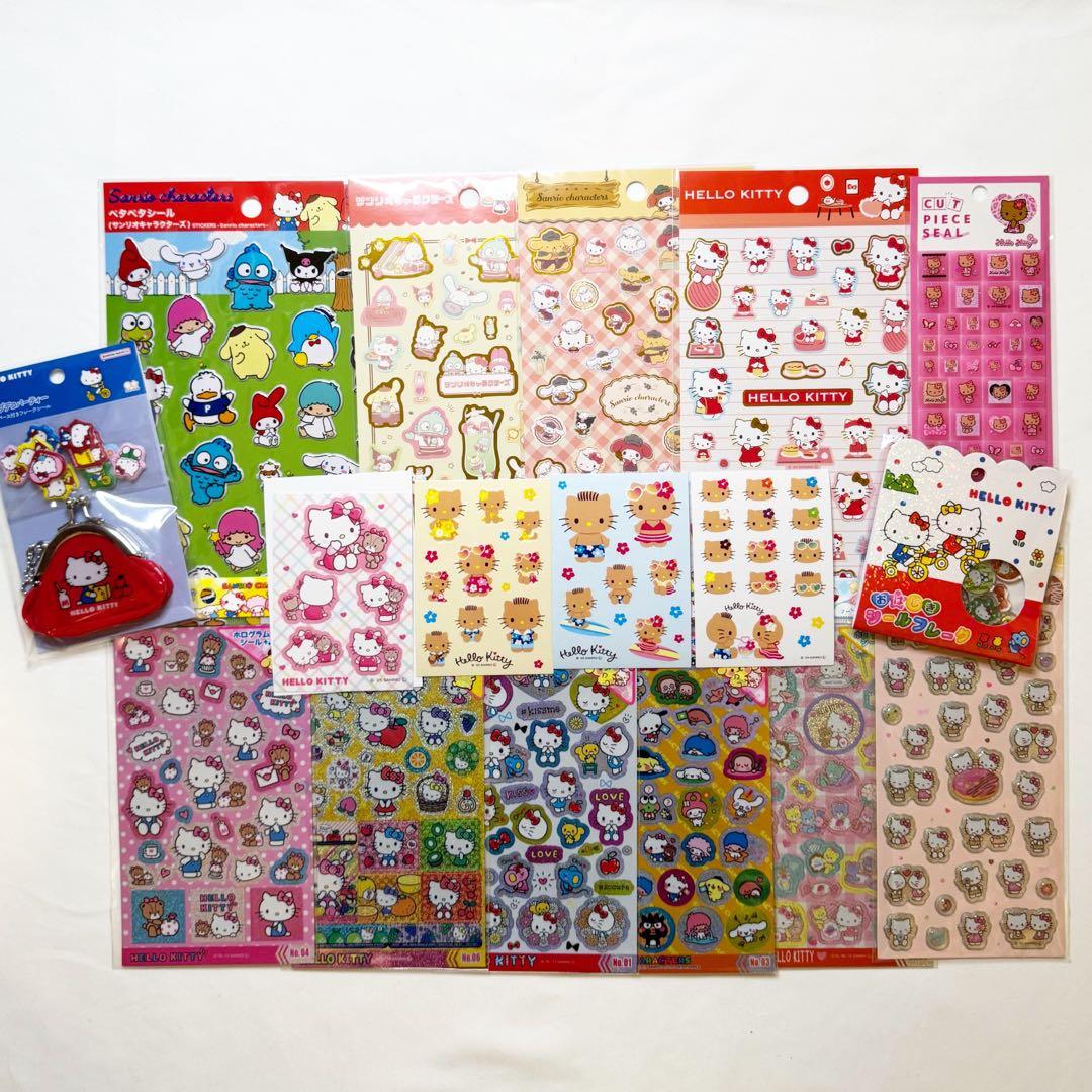 【新品】 ハローキティ シール シール帳 ボンボンドロップ まとめ売り 正規品