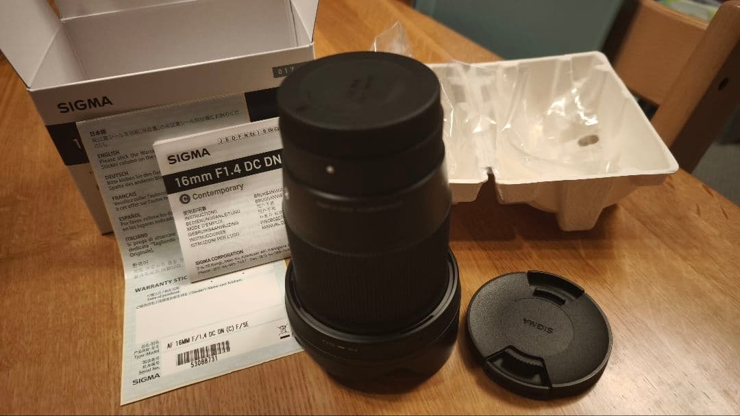 k*n様 SIGMA16mm F1.4 DC DN ソニー Eマウント