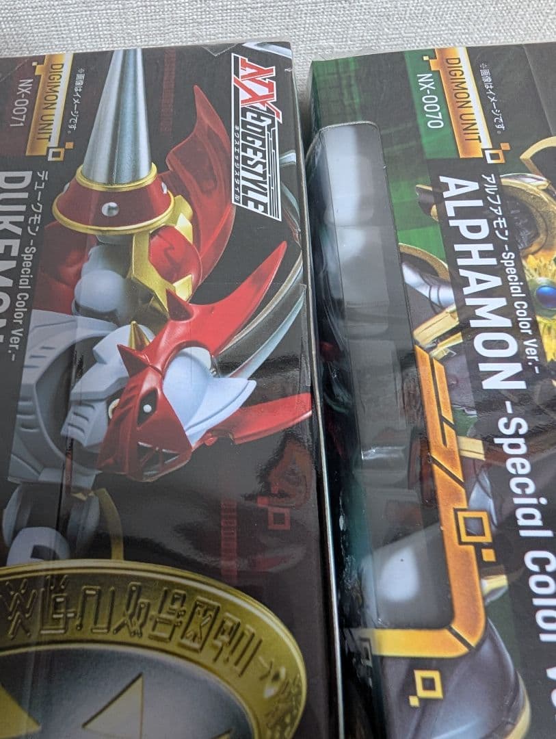 ネクスエッジ　デジモンフィギュア　2種セット