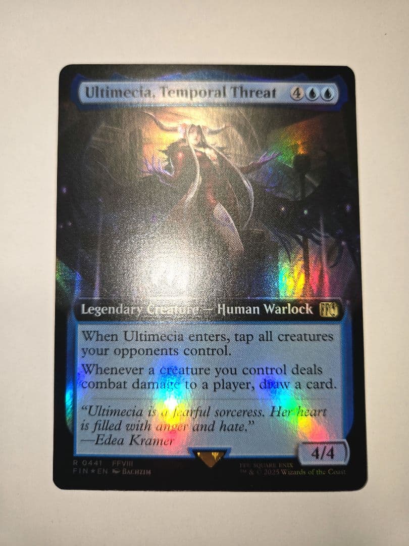 ラスト一枚【Foil】(441)■拡張アート■時に抗う者、アルティミシア　限定品