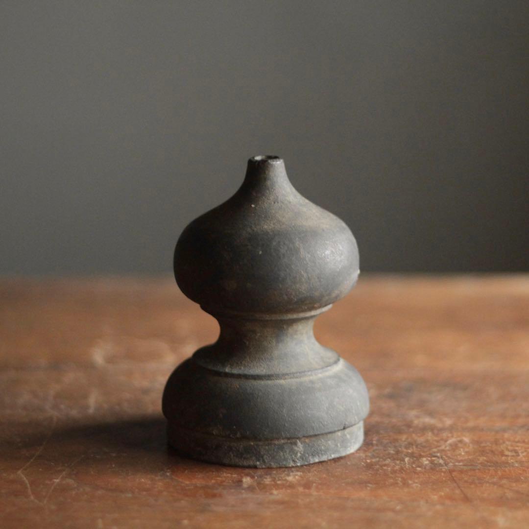 古銅 擬宝珠 古美術 古道具 アンティーク 仏教美術 オブジェ