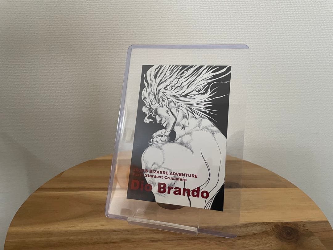 ジョジョリアルペイントシート　DIO ※箱買いの特典