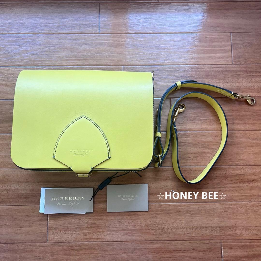 Burberryレザーショルダーバッグバーバリーサッチェルクロスボディバッグ