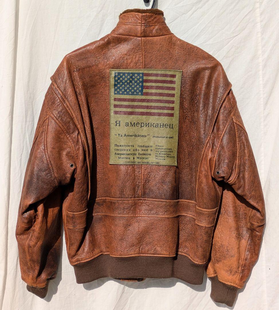 フライトジャケット　TYPE G-1 革ジャン　海軍　AVIREX