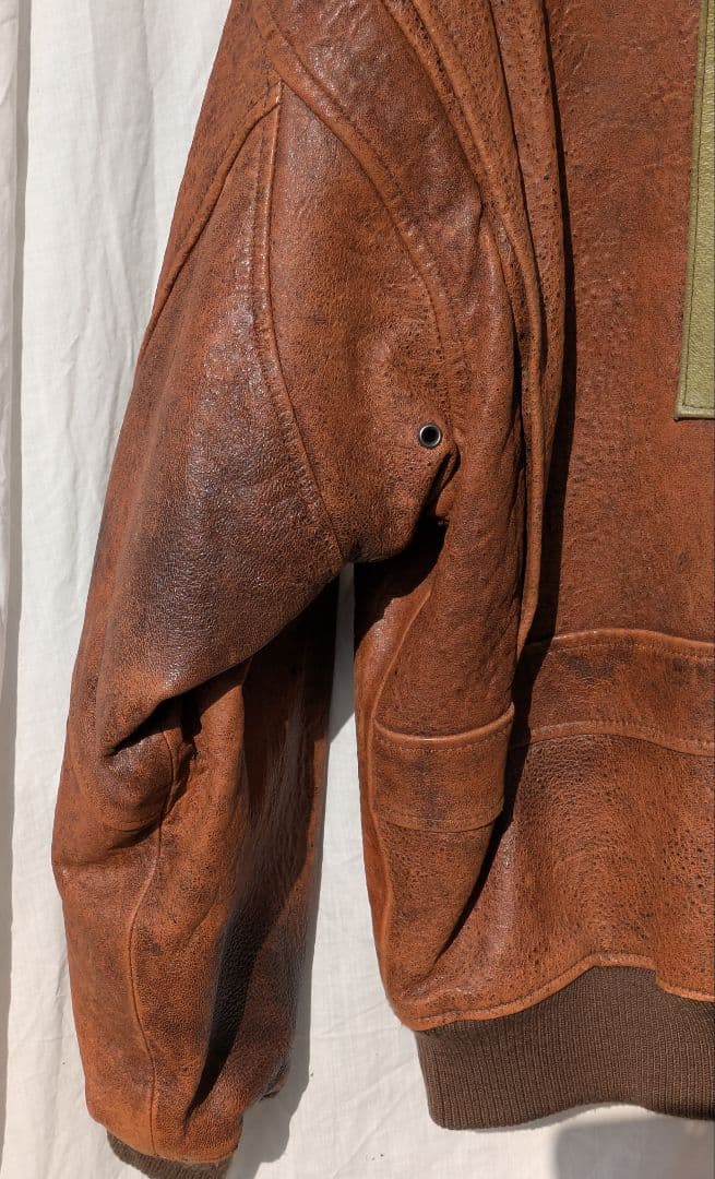 フライトジャケット　TYPE G-1 革ジャン　海軍　AVIREX