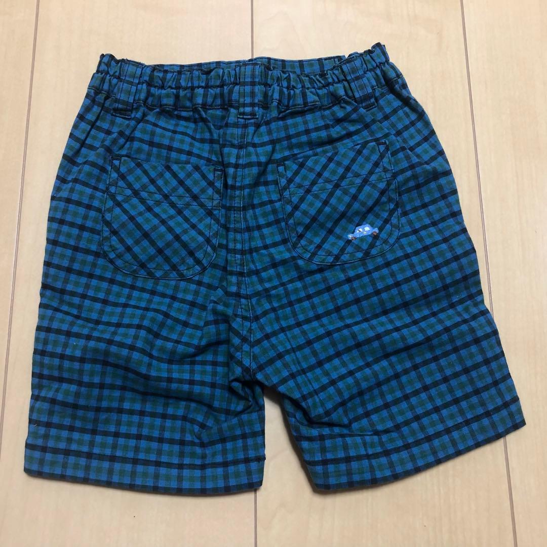 ファミリア　リバティTシャツ　90 ハーフパンツ　80 2点セット