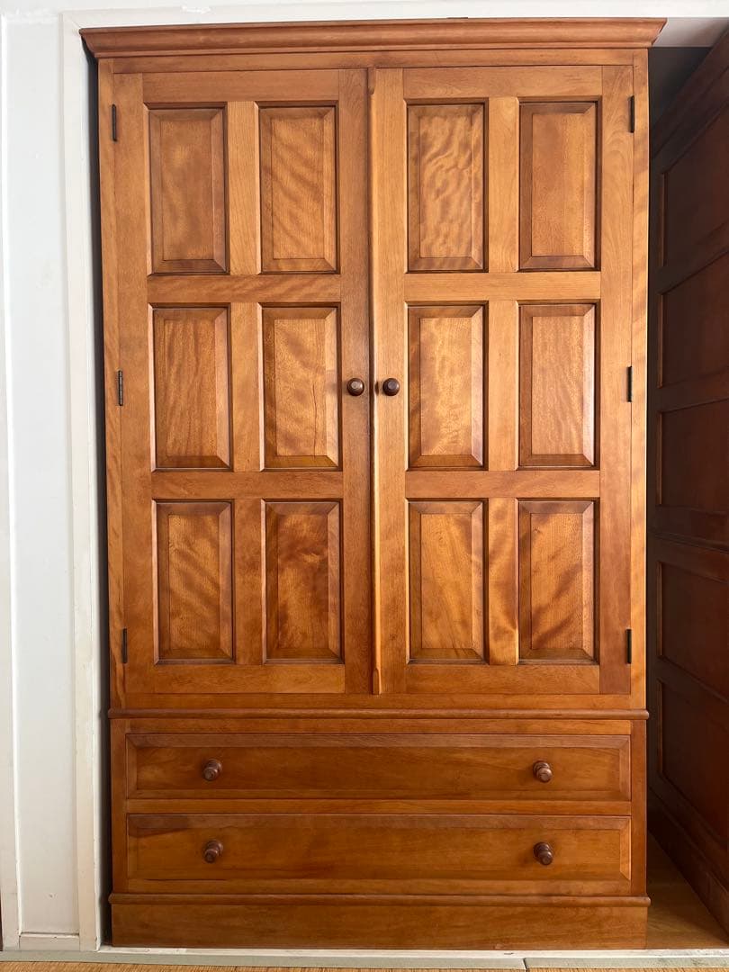 松本民藝家具系　九州民藝家具つくし民藝洋服箪笥