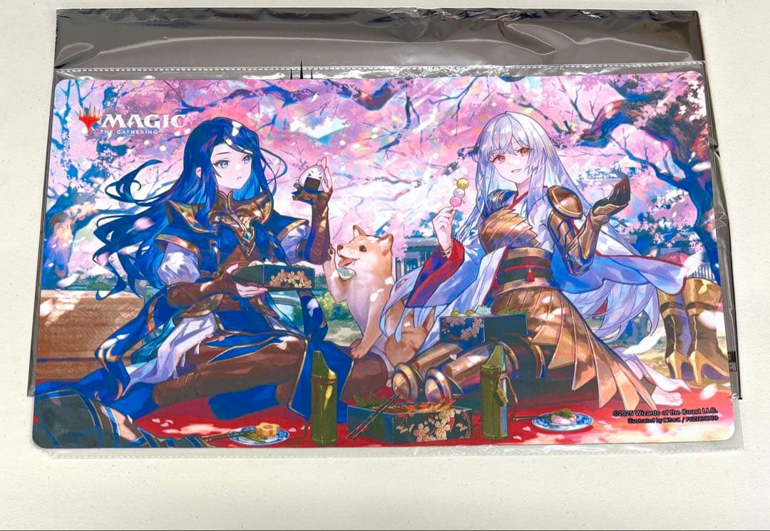 放浪皇のお花見 プレイマット＋アクスタセット 集合絵【即日発送】