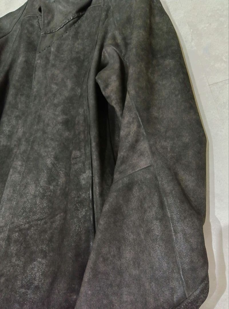 DEVOA レザージャケット ユリウス　ヴィリジアン d.hygen guidi