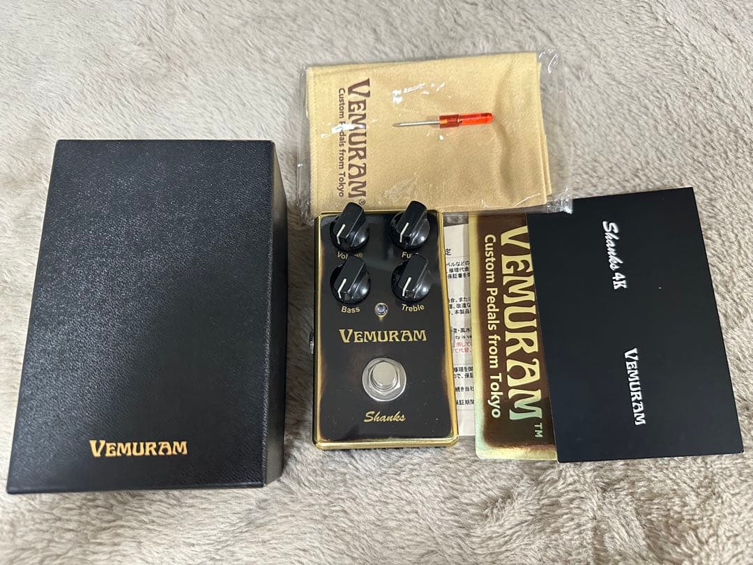 【超貴重】Vemuram Shanks 4K Fuzz（生産終了品）