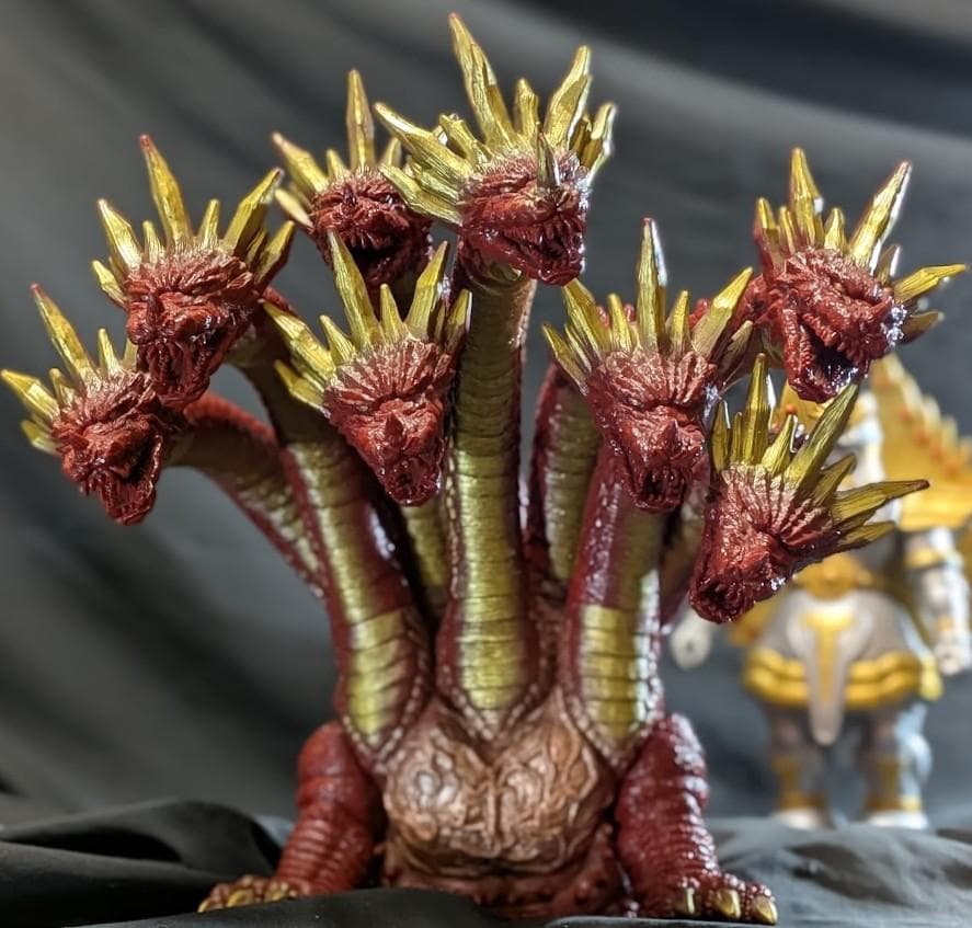 ヤマタノオロチ「ヤマトタケル」登場怪獣（バンダイ）ソフビフィギュア