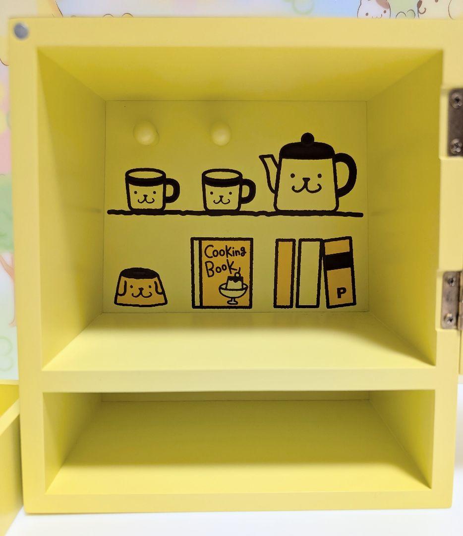 ポムポムプリン　木製　ミニチェスト　小物入れ　アクセサリーケース