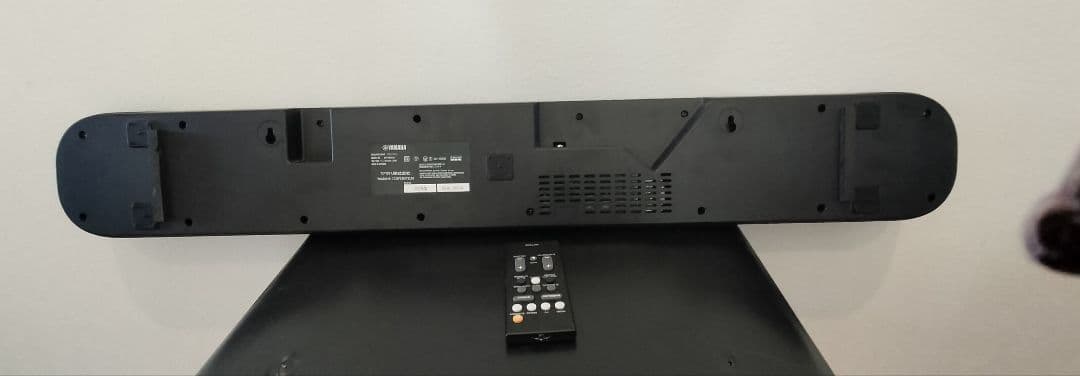 本日中 2022年製 サウンドバー ヤマハ SR-B20A リモコン付き