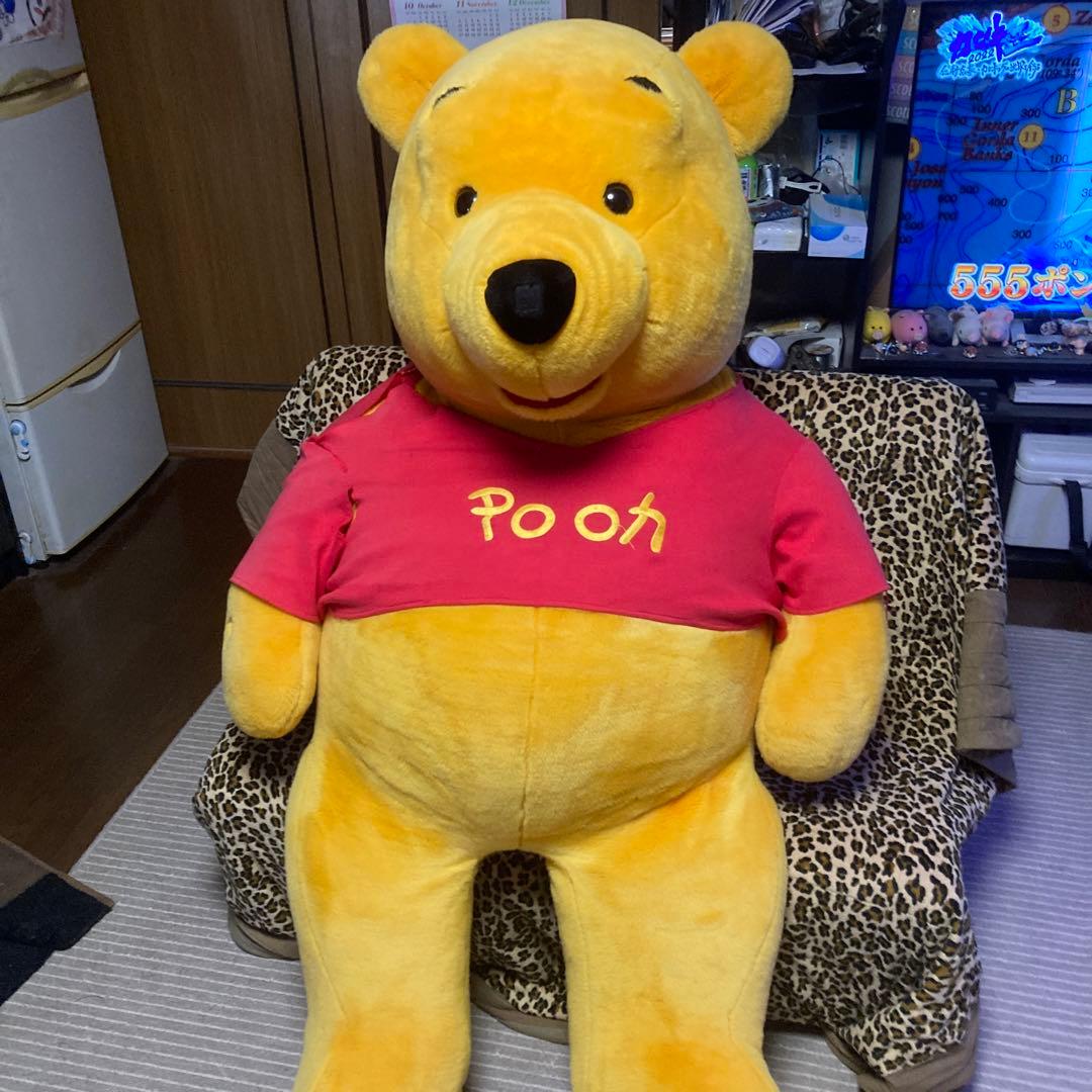 超特大くまのプーさんぬいぐるみ値下げ交渉可