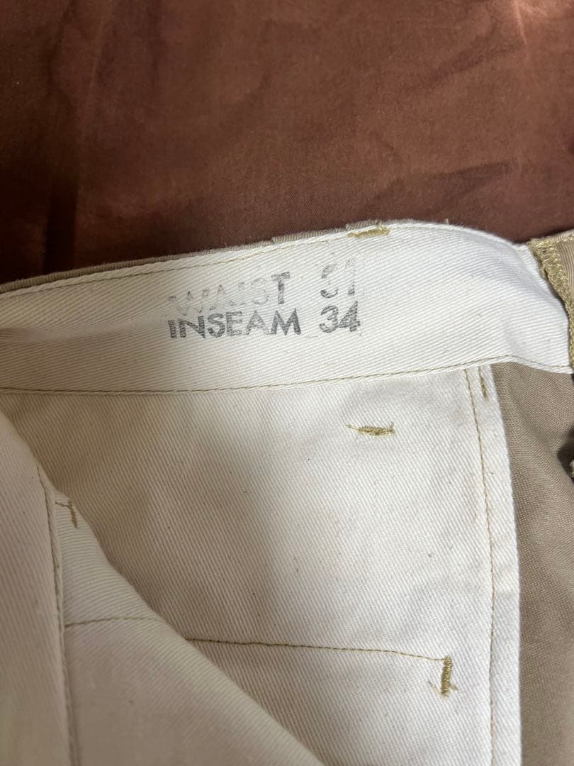 BUZZ RICKSON’S バズリクソンズ チノパン　1945 31×34