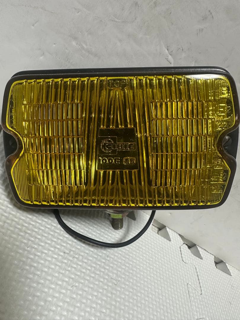 ダニエル希少/黒カバー付き当時物CIBIEフォグランプIODE35