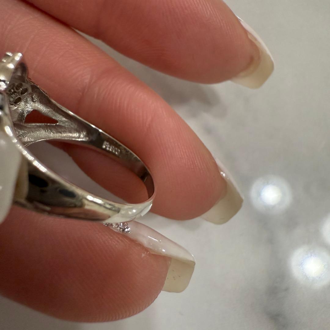 Pt900 ダイヤモンドリング 14号