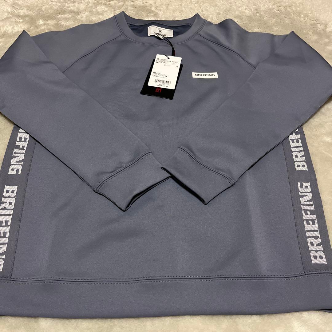 【新品】BRIEFING レディースゴルフ　グレー　M　クルーネック