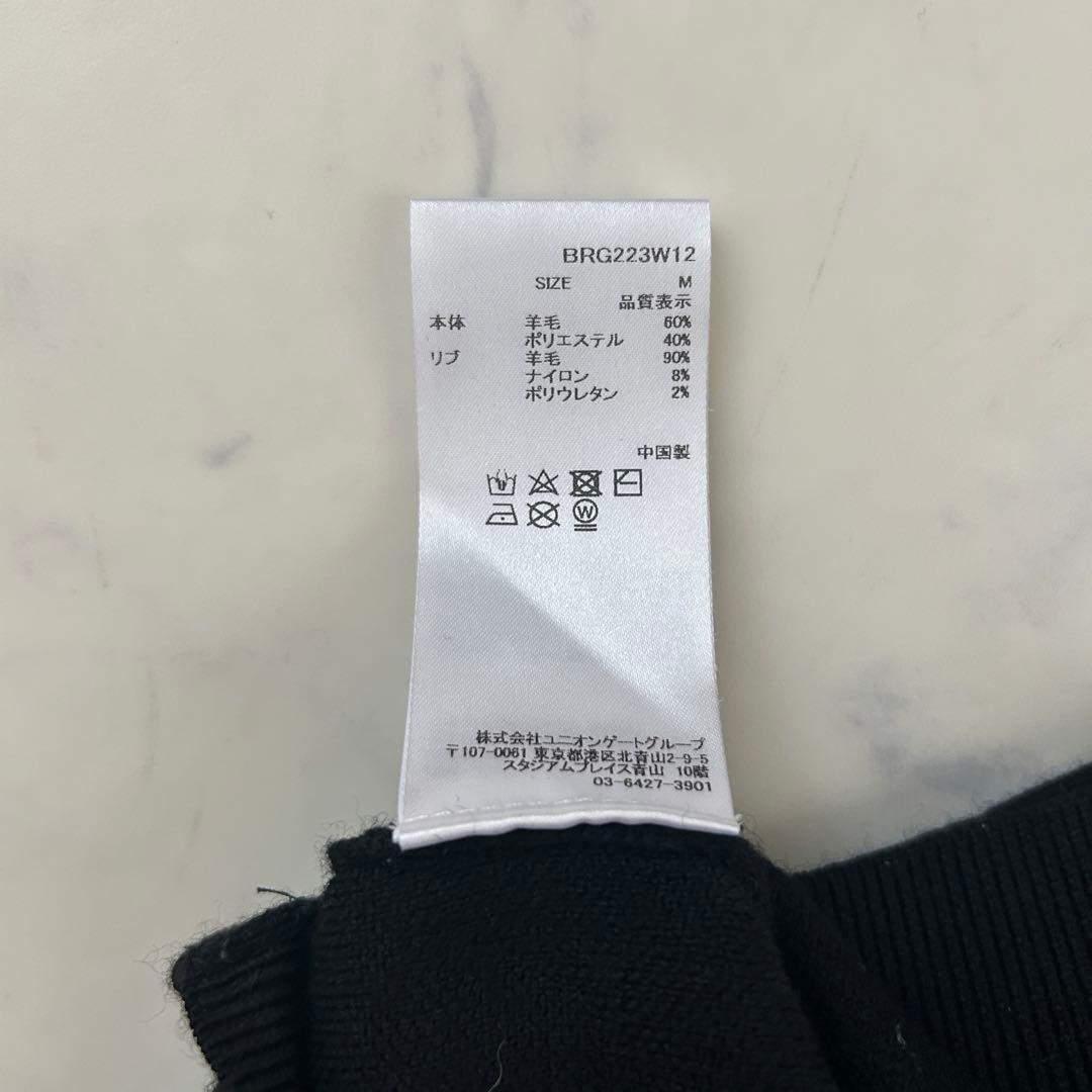 ブリーフィング レディース 2022年モデル セーター 総柄 ロゴ