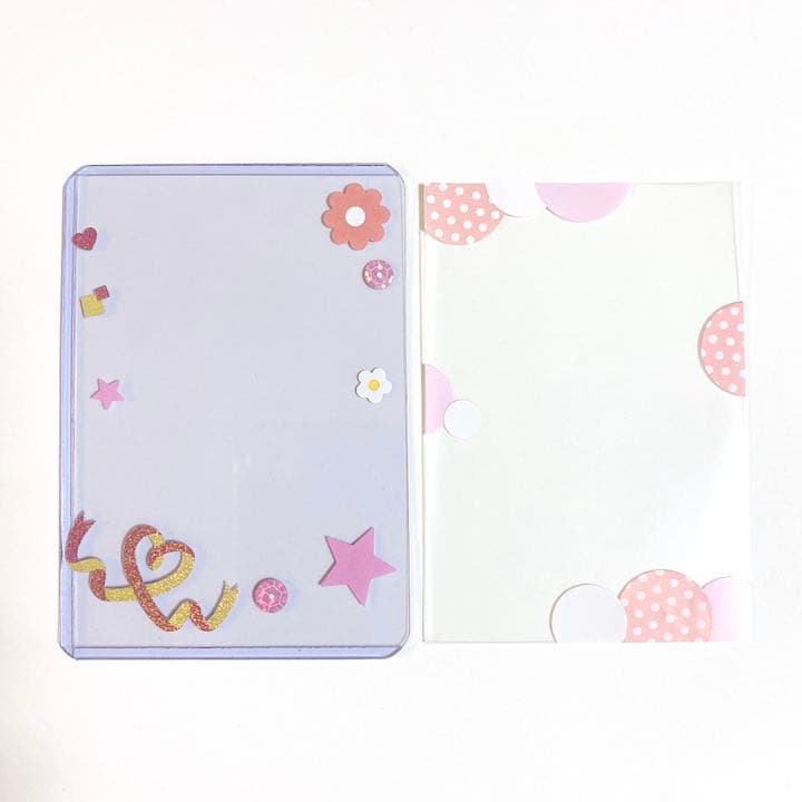 【オーダーページ】デコトレカケース・デコスリーブ　ピンクセット⑦