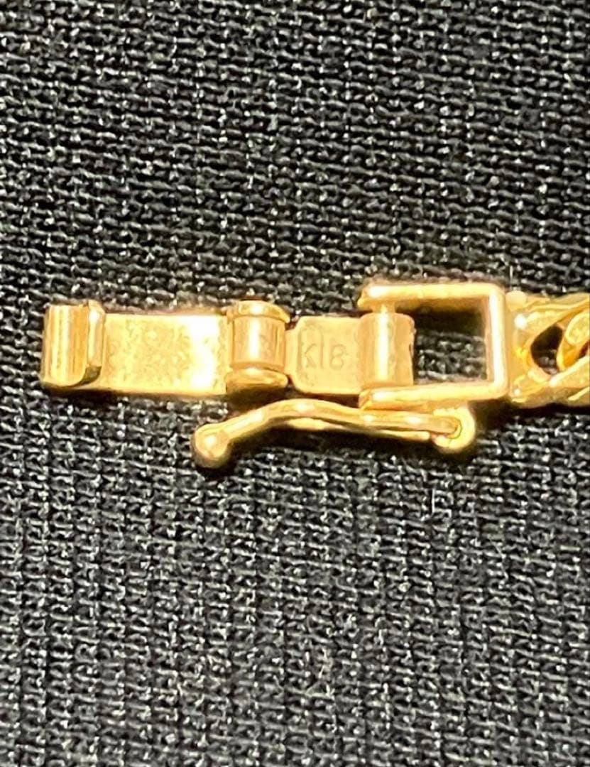 18k 18金 10g K18 ブレスレット メンズ ＆ レディース 20cm