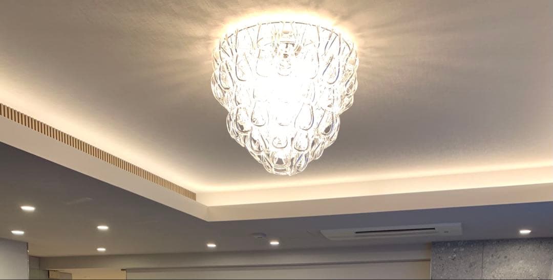 ジョガーリ　Giogali シャンデリア クリアガラス φ50cm