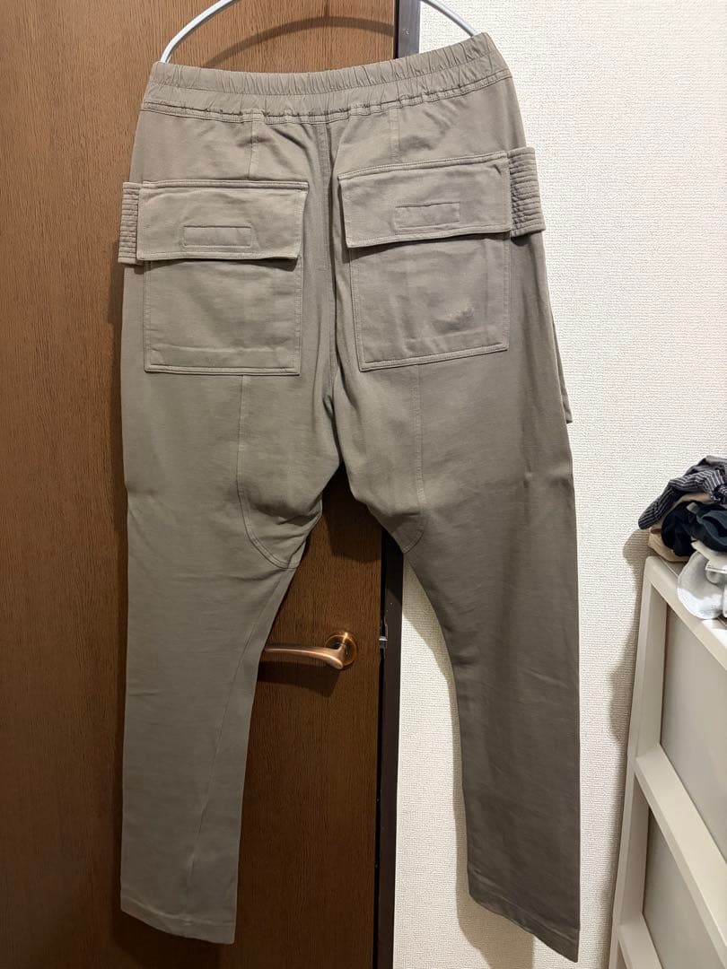 パンツ RickOwens Drkshdw CreatchCargoDrawstring