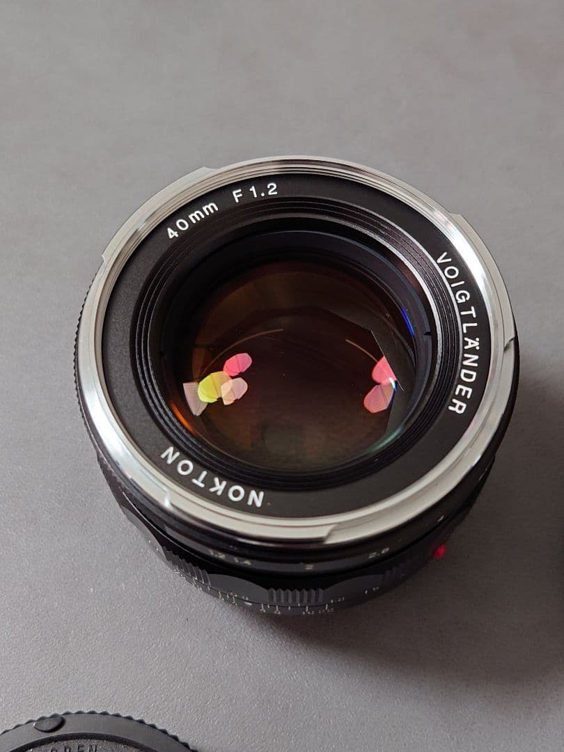 Voigtländer Nokton 40mm F1.2 VMマウント　レンズ
