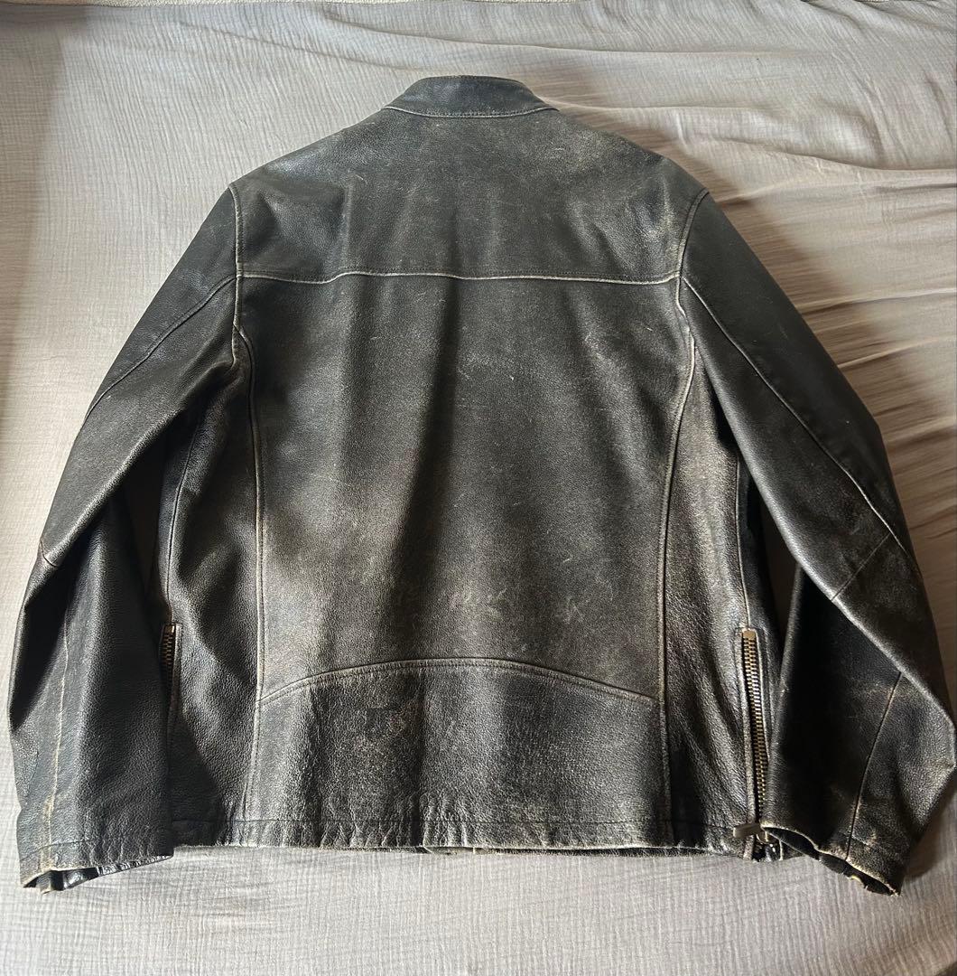 Wilsons leather 本革　シングルライダース　革ジャン