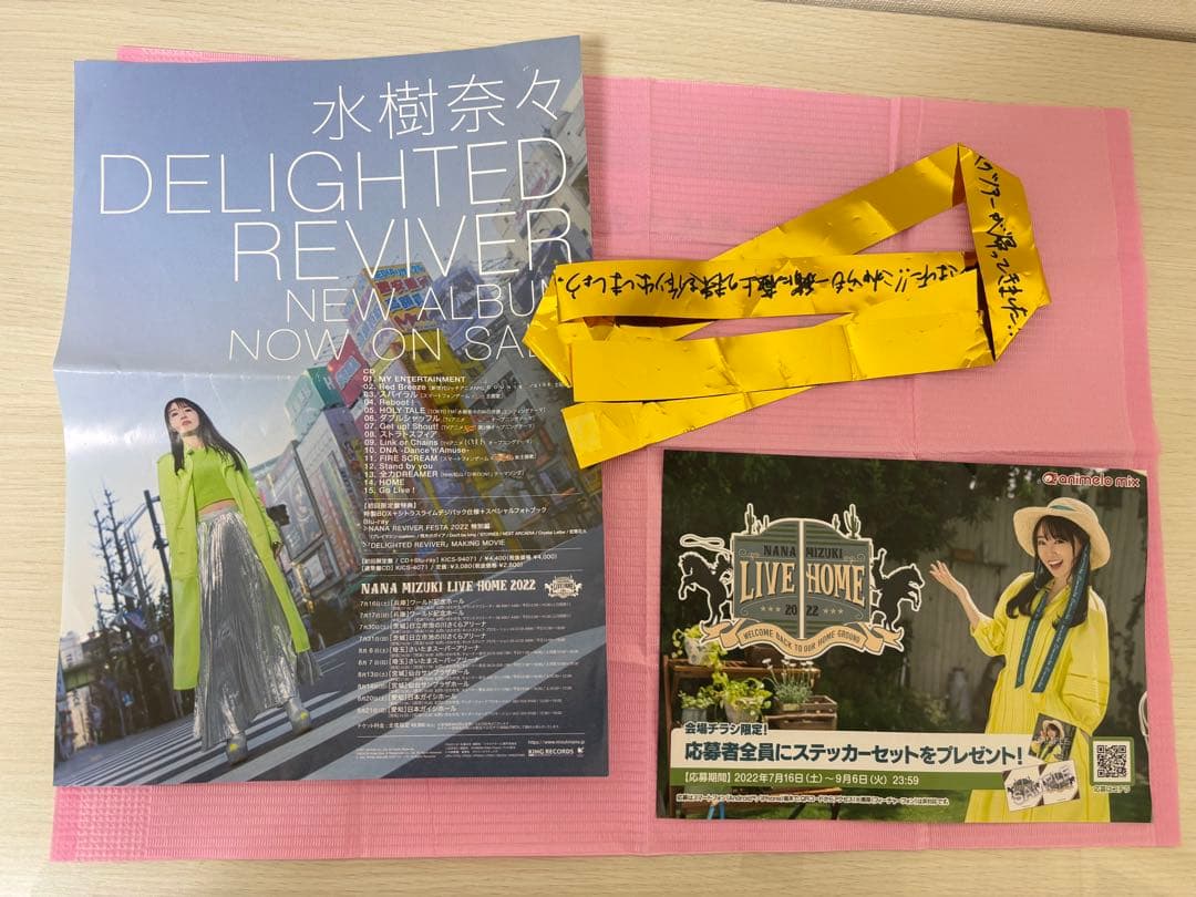 【非売品】水樹奈々 DELIGHTED REVIVE 特製アクリルスタンドR賞