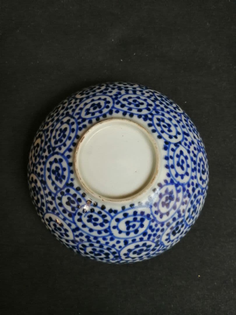 【茶道具】伊万里焼　蛸唐草文茶碗　茶碗A410