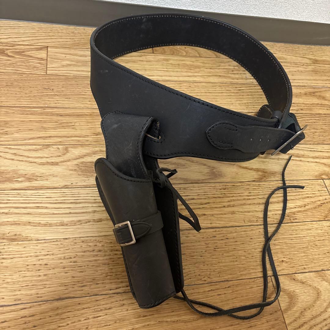 イースト.A ウエスタンガンベルト　黒