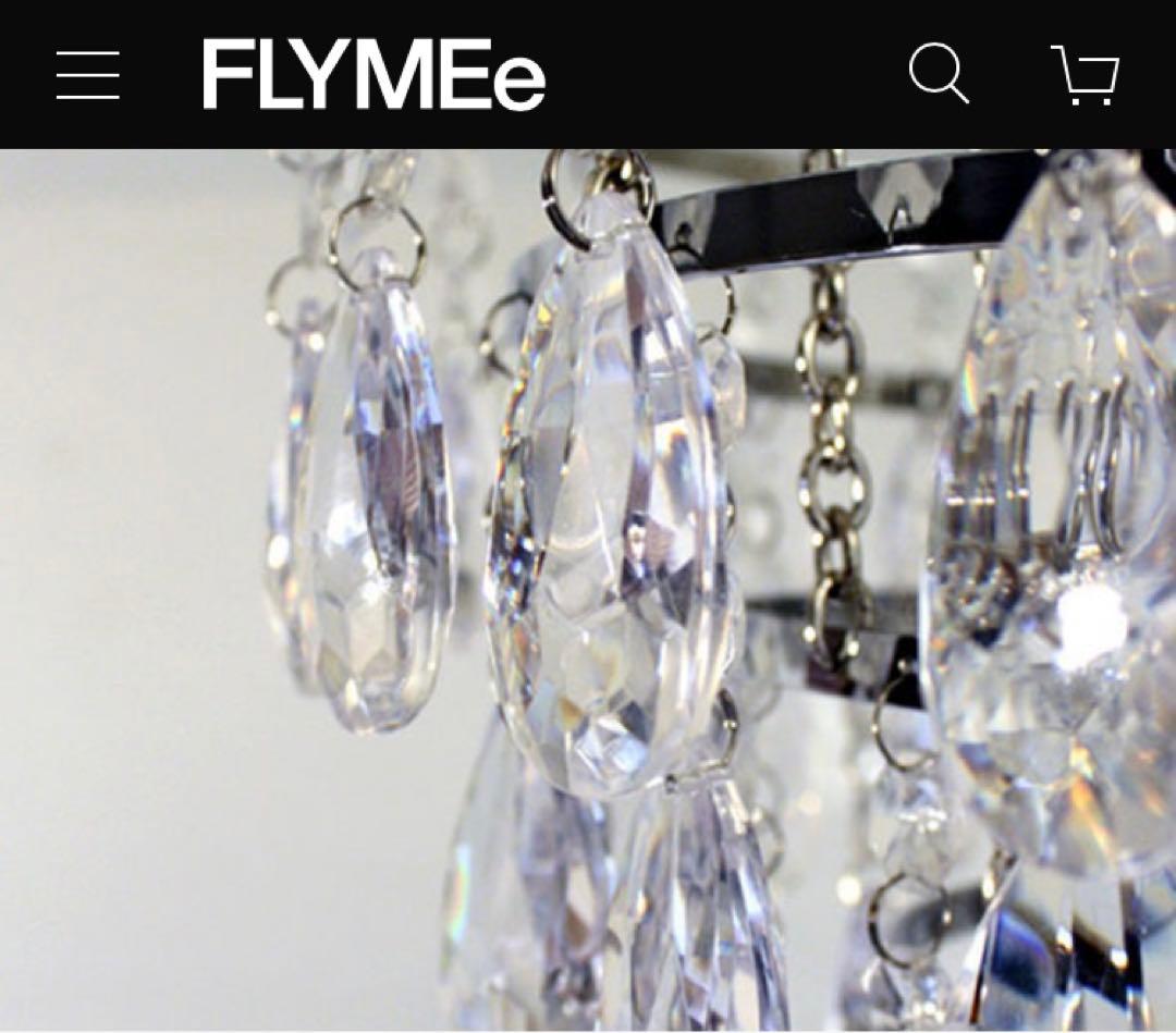 FLYMEe クリア シャンデリア