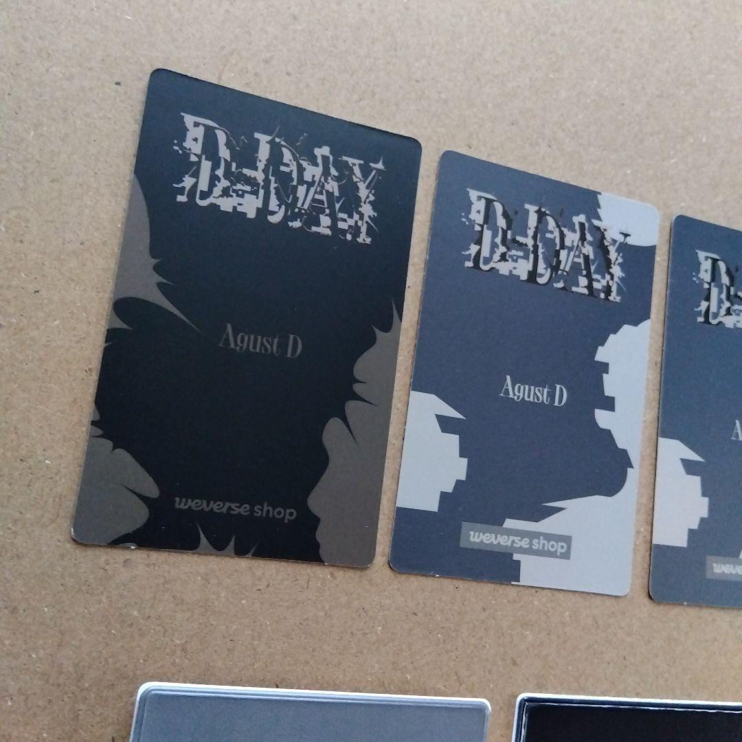 BTS SUGA Agust D D-DAY アーリーバードトレカコンプ