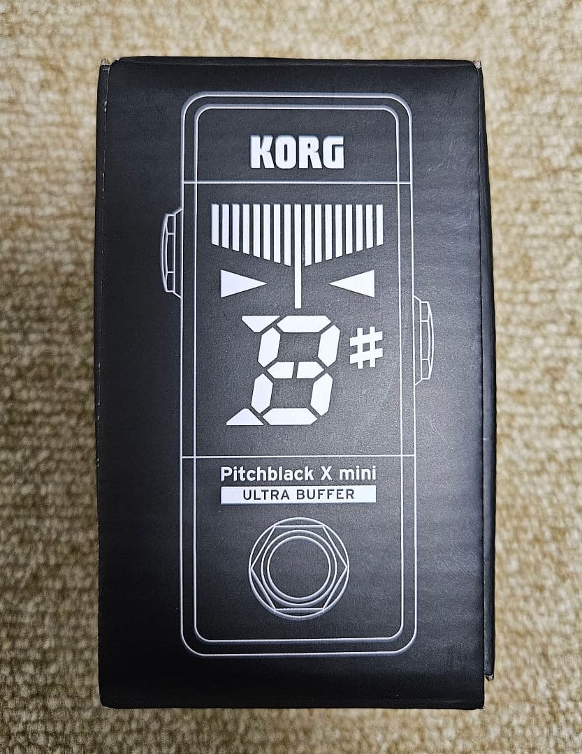 【新品】KORG Pitchblack X mini ペダルチューナー