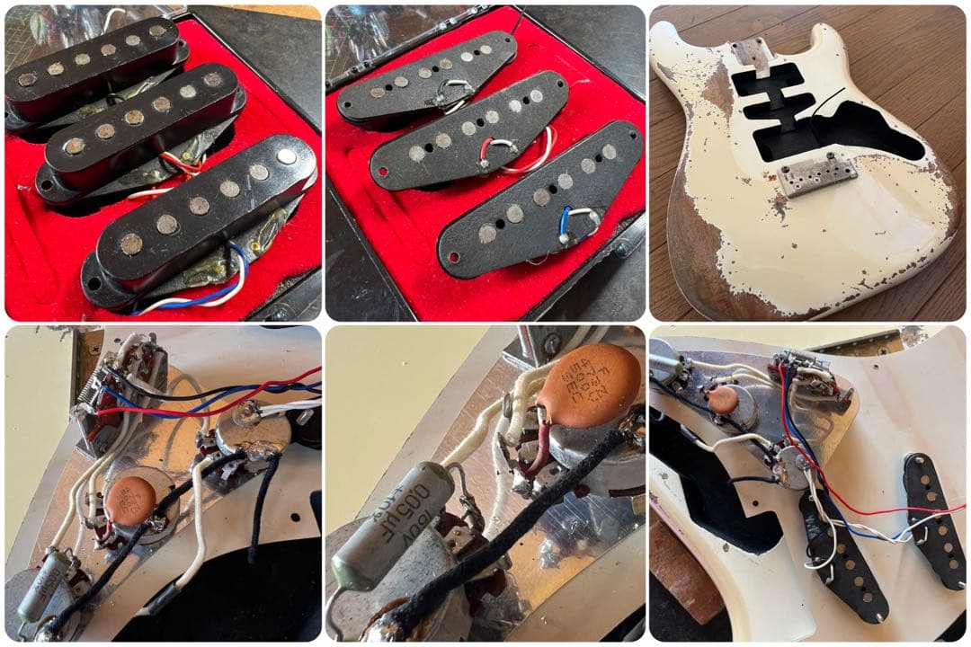 ハードレリック80sコンポストラトキャスター/マホガニーボディ/アルニコシングル