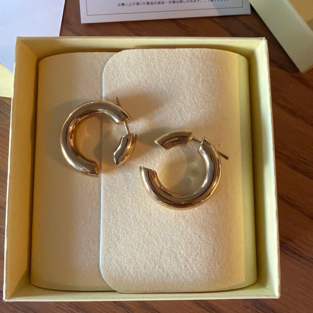 MARIA BLACK ゴールド フープピアス限定デザイン